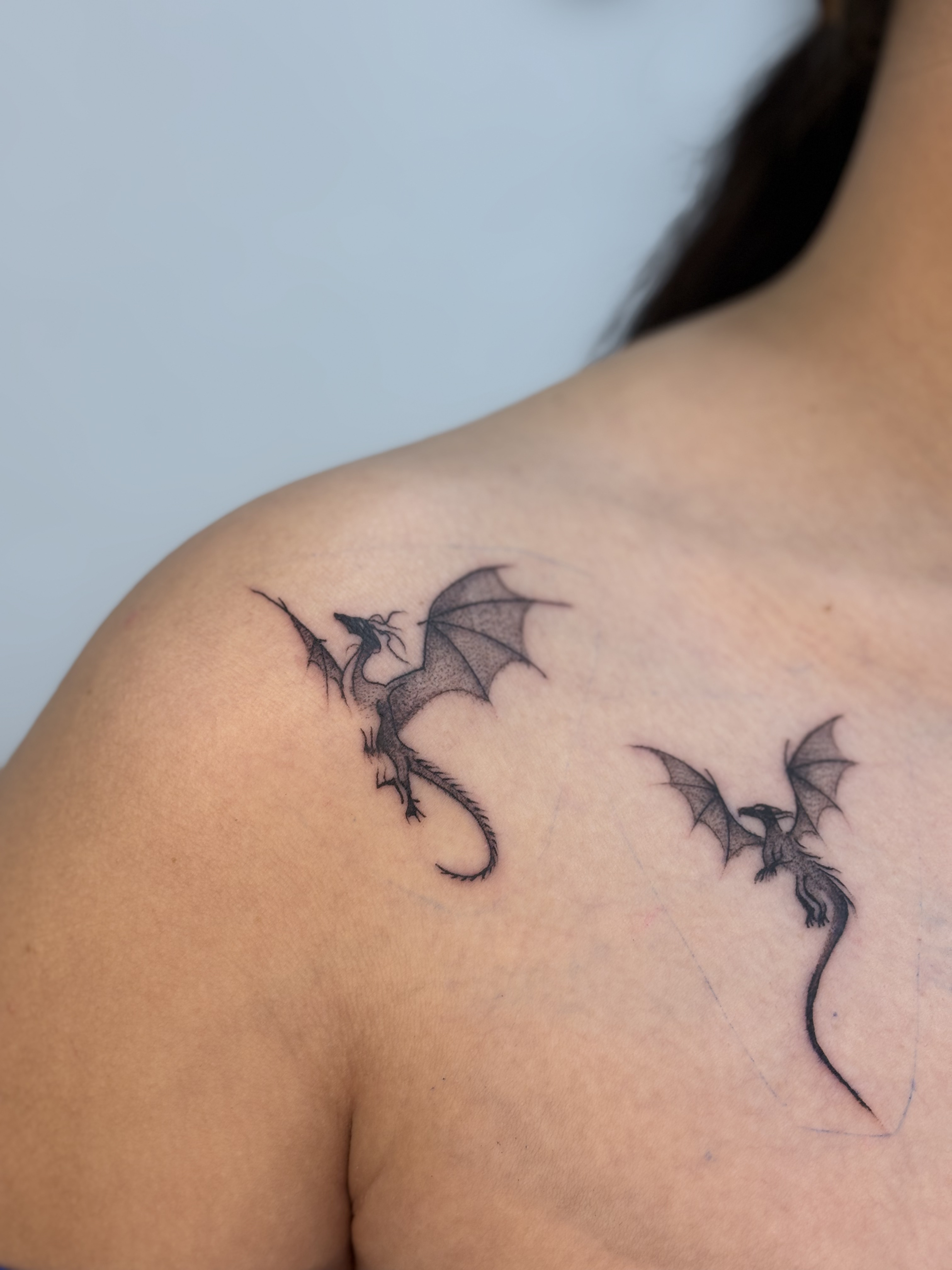 Tatuaje dragones