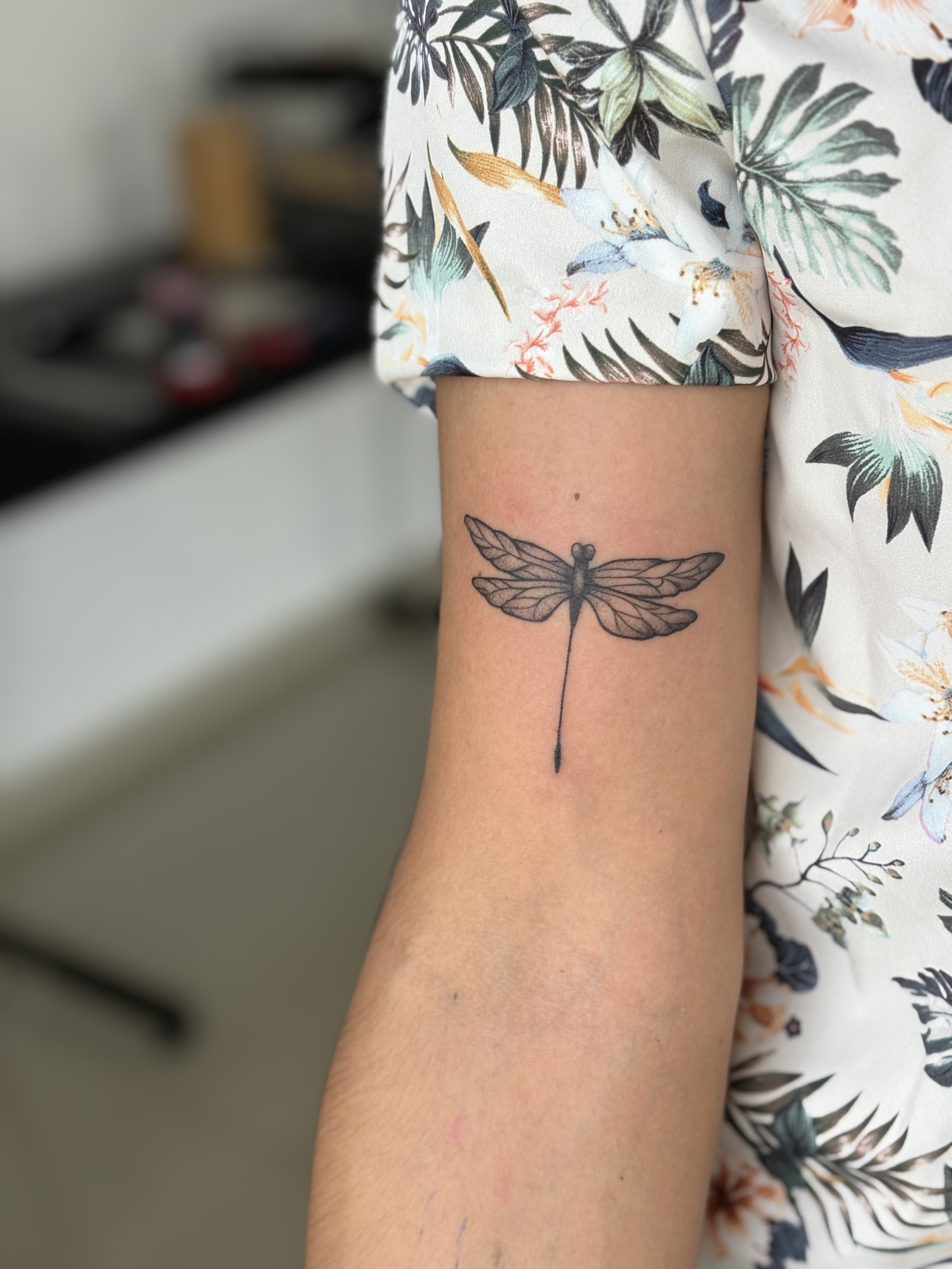 Tatuaje libélula