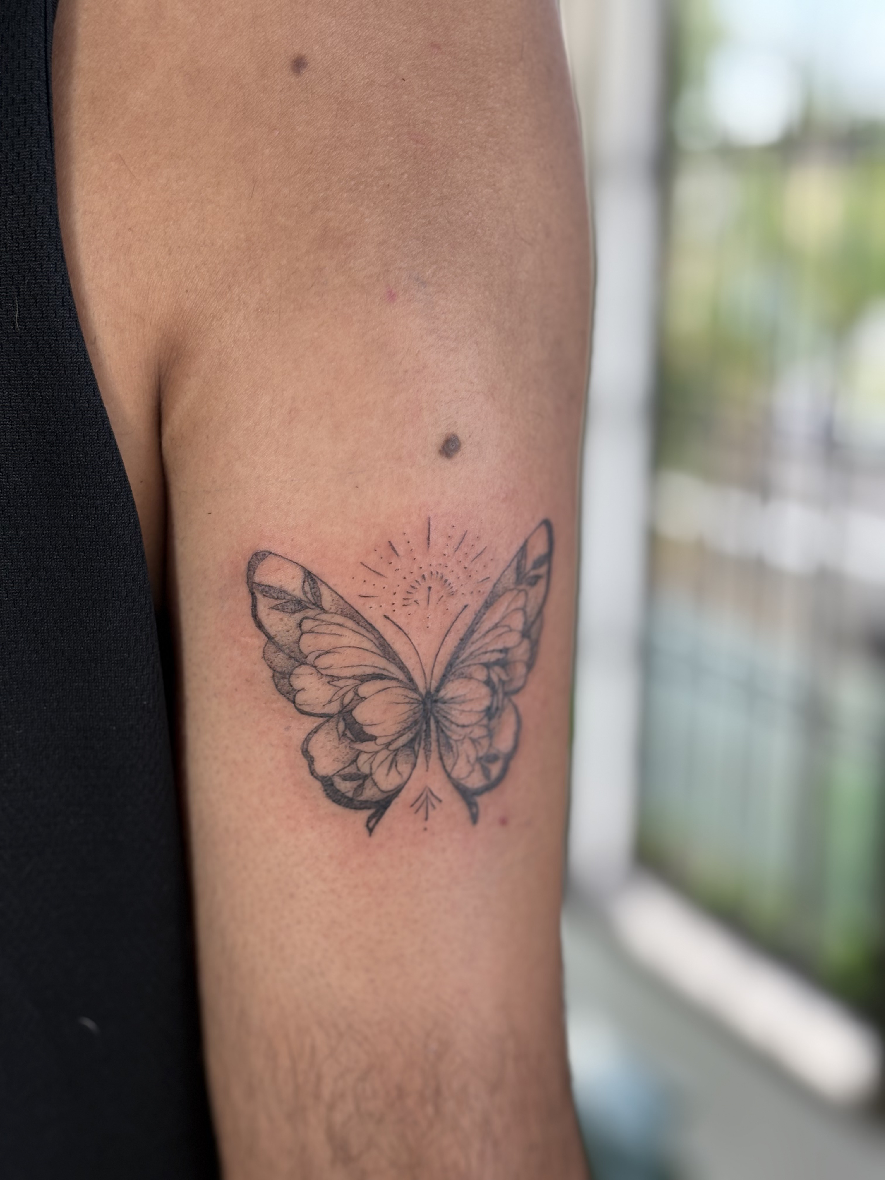 Tatuaje mariposa
