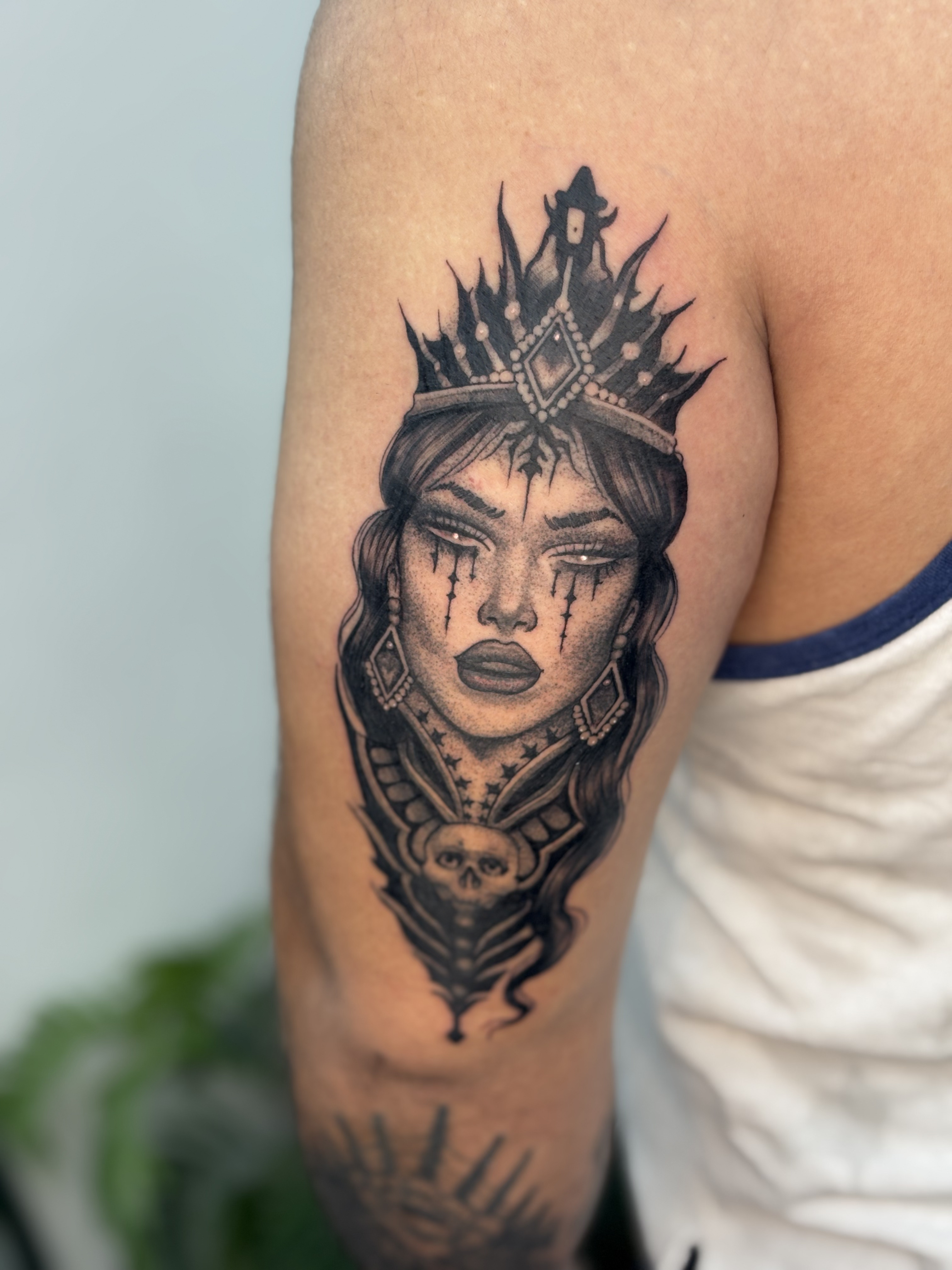 Tatuaje reina llorona